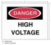 3M™ Diamond Grade™ Damage Control Sign "Danger High Voltage"