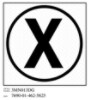 3M™ Diamond Grade™ Damage Control Sign "Circle X-Ray"