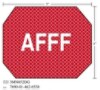 3M™ Diamond Grade™ Damage Control Sign "AFFF"