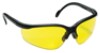 Performance Safety Eyewear, Black Frame, Yellow Lenses