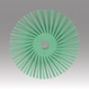 3M™ Radial Bristle Disc 27618, 9/16 in, Polish I, Light Green, 48 discs per box, 192 discs per case