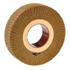 Scotch-Brite™ Light Deburring Wheel, LD-WL, 7S Fine, 10 in x 1 in