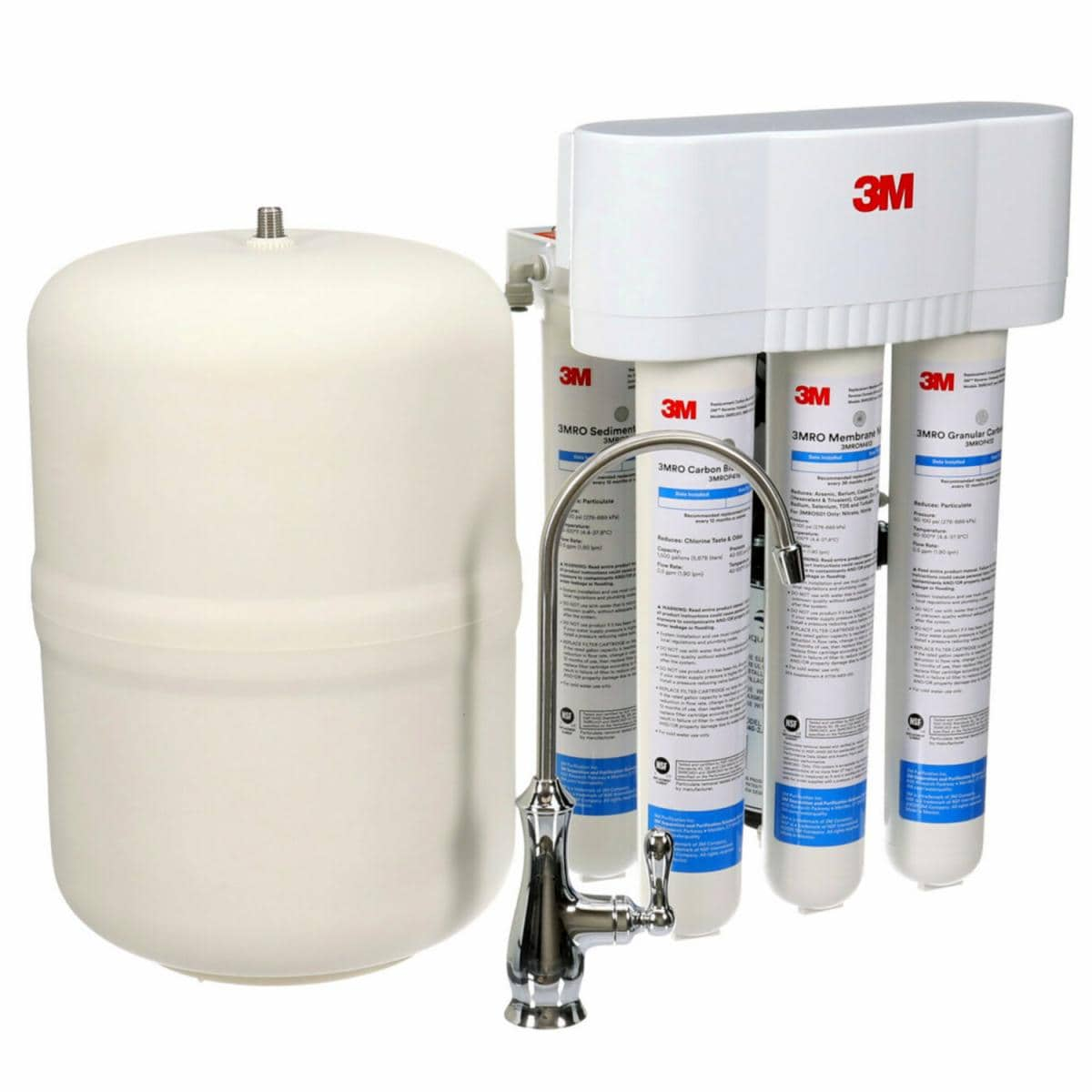 3m™ Under Sink Reverse Osmosis Water Filtration System 3mro501 01 5 Um 1case 3m United States 8860