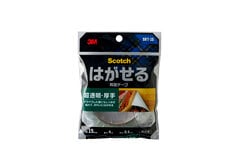 スコッチ® はがせる両面テープ 超透明厚手 SRT-15