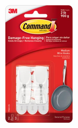 Command Medium Wire Toggle Hook 17065-ES image Command Medium Wire Toggle Hook 17065-ESimage