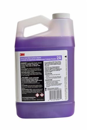 3M™ Heavy Duty Multi-Surface Cleaner Concentrate 2A, 0.5 Gallon, 4/Case image 3M™ Heavy Duty Multi-Surface Cleaner Concentrate 2A, 0.5 Gallon, 4/Caseimage