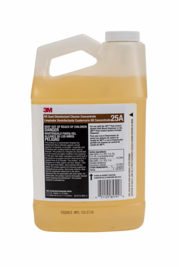 ™ HB Quat Disinfectant Cleaner Concentrate 25A