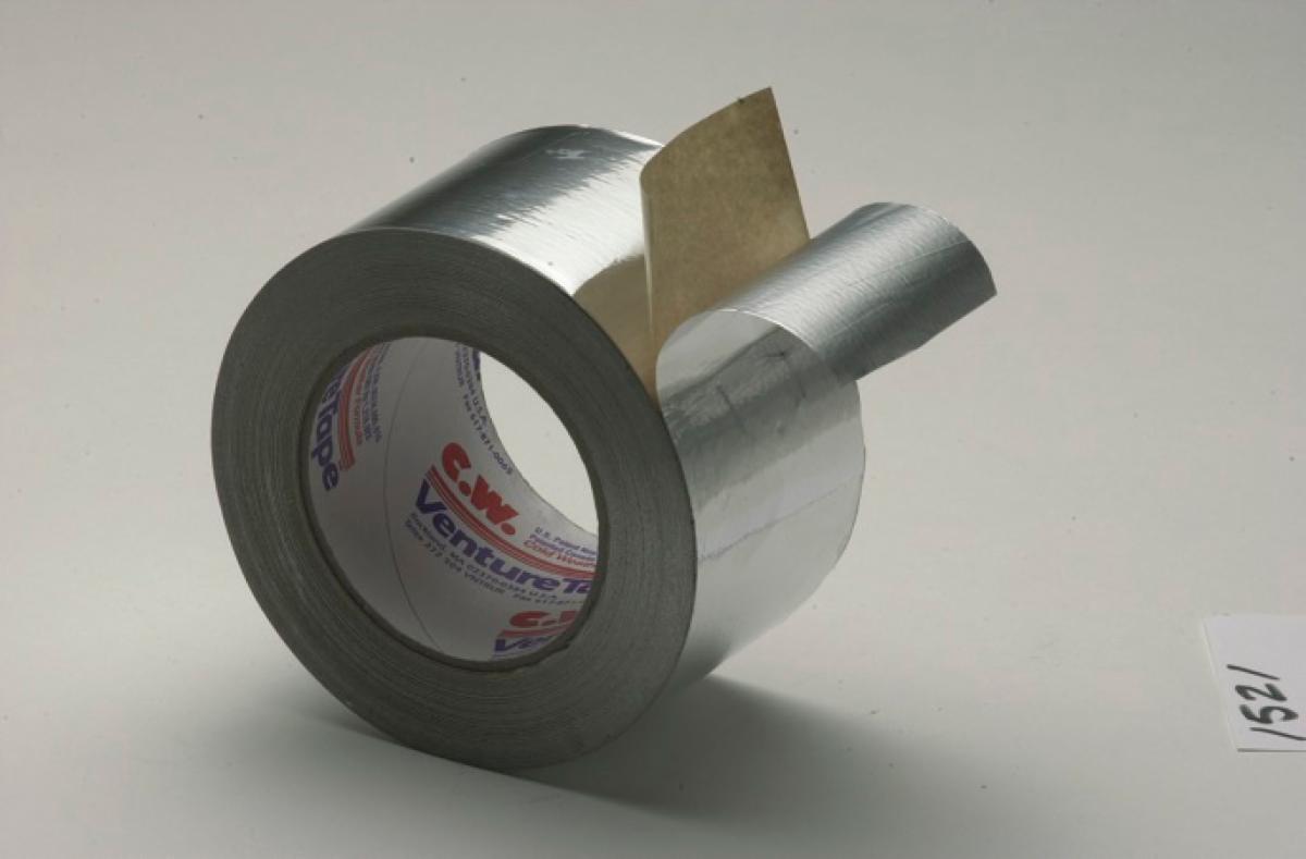3M™ Venture Tape™ Aluminum Foil Tape 1521CW Natural Aluminum, 48 mm x