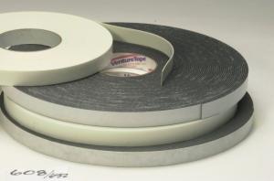 3M™ Venture Tape Double Sided Polyethylene Foam Glazing Tape VG1208, Black, 1/4 in x 85 ft, 125 mil, 78 Roll/Caseimage