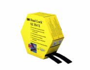 3M™ Dual Lock™ Spendebox SJ354X, Schwarz, 25,4 mm x 7,5 m, 5,7 mm