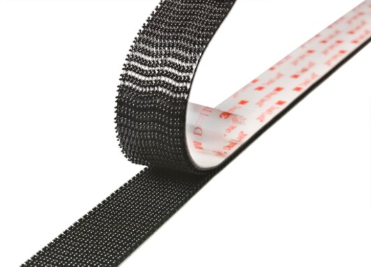 3M Dual Lock SJ3550 Fastener Tape | Heavy Duty Mushroom Head Mounting Tape - 6PC Black 4-inch Strips