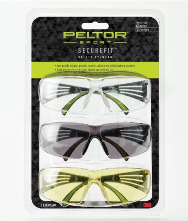 Peltor Sport SecureFit Safety Eyewear