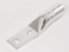 8061003346 Terminal de Cobre Barra Larga, 2 Agujeros. Scotchlok™ 31153 de 3M. Hasta 35 kV, 300 kcmil. Blanco..jpg