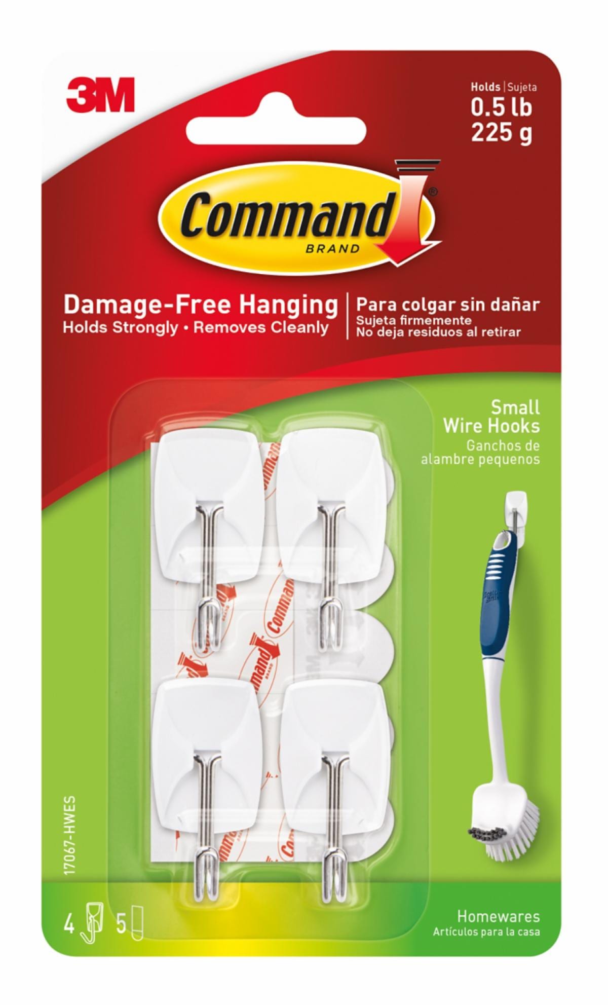 Command Small Wire Hooks 17067-HWES