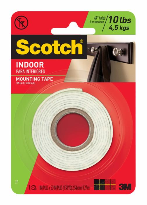 3M(TM) Scotch(R) Indoor Mounting Tape 114