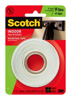 Cinta Scotch® Doble Cara, con Racionador, 12.7 mm x 6.3 m