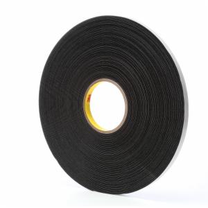 3M™ Vinyl Foam Tape 4516, Black, 1/2 in x 36 yd, 62 mil, 18 Roll/Case image 3M™ Vinyl Foam Tape 4516, Black, 1/2 in x 36 yd, 62 mil, 18 Roll/Caseimage