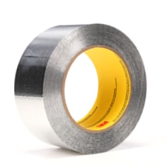 3M Foil Tape,1 in x 5 yd,Aluminum 433, Silver