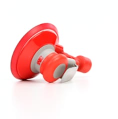 3M™ Self-Generated Vacuum Random Orbital Sander, 20327, red, 6 in x 3/16 in (152.4 mm x 4.78 mm)