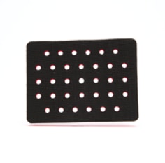 3M(TM) Hookit(TM) CS Pad 20435, 3inx4inx1/2 in 33 Holes Red Foam