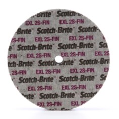 Scotch-Brite(TM) EXL Unitized Wheel, 6 in x 1 in x 1/2 in 2S FIN