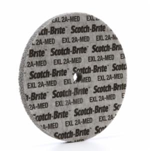 Scotch-Brite EXL Unitized Wheel, XL-UW, 2A Medium, 6 in x 1/2 in x 1/2 in, SPR21376A, 4 ea/Case, Customimage