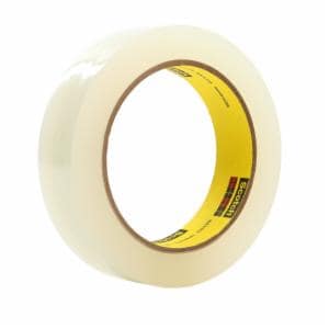 3M™ Polyethylene Tape 480, Transparent, 1 in x 36 yd, 5.1 mil, 36 Roll/Caseimage
