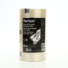 3M™ Filament Tape 8934 Clear, 18 mm x 55 m