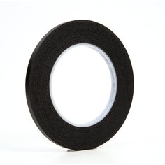 3M(TM) Photographic Tape 235 Black Plastic Core, 1/4 in x 60 yd