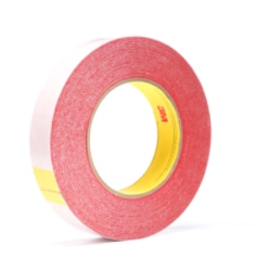 3M(TM) Double Coated Tape 9737R Red, 24 mm x 55 m