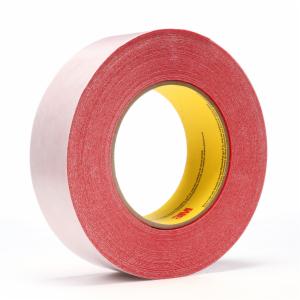 3M™ Double Coated Tape 9737R, Red, 36 mm x 55 m, 3.5 mil, 32 Roll/Caseimage