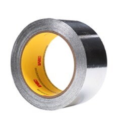 3M(TM) Aluminum Foil Tape 4380 Silver, 2 in x 55 yd 3.25 mil