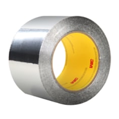 3M(TM) Aluminum Foil Tape 34383 Silver, 3 in x 60 yd 4.5 mil