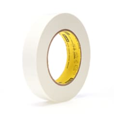 Scotch(R) Printable Flatback PA Tape 256 White, 1inx60yd 6.7 mil
