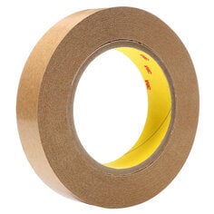 3M(TM) Adhesive Transfer Tape 465 Clear, 1 in x 60 yd 2.0 mil