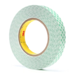 3M(TM) Double Coated Film Tape 9589 White, 3/4 in x 36 yd 9 mil