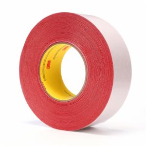 3M™ Double Coated Tape 9741R, Red, 48 mm x 55 m, 6.5 mil, 24 Roll/Caseimage