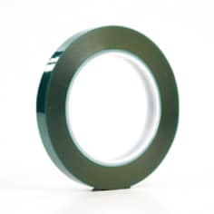 3M™ Polyester Tape 8992 Green, .5 in x 72 yd 3.2 mil, 72 rolls per case Bulk