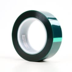 3M™ Polyester Tape, 8992, green, 1.5 in x 72.0 yd x 3.2 mil (3.8 cm x 65.8 m x 0.1 mm)