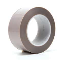 3M(TM) PTFE Film Tape 5481 Gray, 2 in x 36 yd 6.8 mil