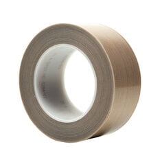 3M(TM) PTFE Glass Cloth Tape 5453 Brown, 2 in x 36 yd 8.3 mil