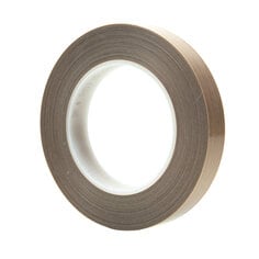 3M(TM) PTFE Glass Cloth Tape 5453 Brown, 3/4 in x 36 yd 8.3 mil