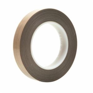 3M™ PTFE Glass Cloth Tape 5451, Brown, 1/2 in x 36 yd, 5.6 mil, 18 Roll/Case image 3M™ PTFE Glass Cloth Tape 5451, Brown, 1/2 in x 36 yd, 5.6 mil, 18 Roll/Caseimage