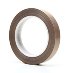 3M(TM) PTFE Glass Cloth Tape 5451 Brown, 3/4 in x 36 yd 5.3 mil