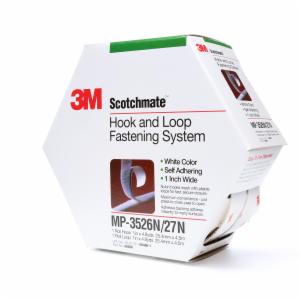 3M™ Hook and Loop Fastener MP3526N/MP3527N, White, 1 in x 5 yd, 5 Pack/Case image 3M™ Hook and Loop Fastener MP3526N/MP3527N, White, 1 in x 5 yd, 5 Pack/Caseimage