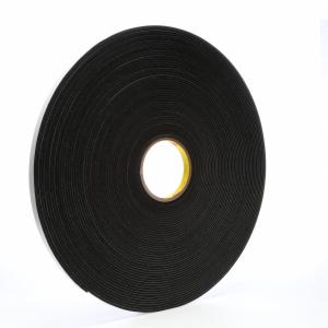 3M™ Vinyl Foam Tape 4718, Black, 1/2 in x 36 yd, 125 mil, 18 Roll/Case image 3M™ Vinyl Foam Tape 4718, Black, 1/2 in x 36 yd, 125 mil, 18 Roll/Caseimage