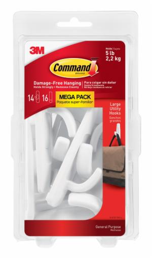 Command Large Utility Hook Mega Pack 17003-MPES image Command Large Utility Hook Mega Pack 17003-MPESimage