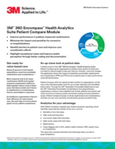 Fact Sheet - 360 Health Analytics - Patient Compare - 06/17