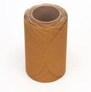 3M™ Stikit Paper Disc Roll 363I, 8 in x NH P150 F-weight, 50 Discs/Roll, 4 Rolls/Caseimage