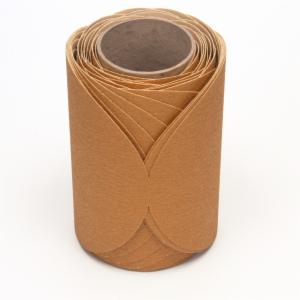 3M™ Stikit Paper Disc Roll 363I, 80 F-weight, 5 in x NH, Die 500X, 100 Discs/Roll, 4 Rolls/Caseimage